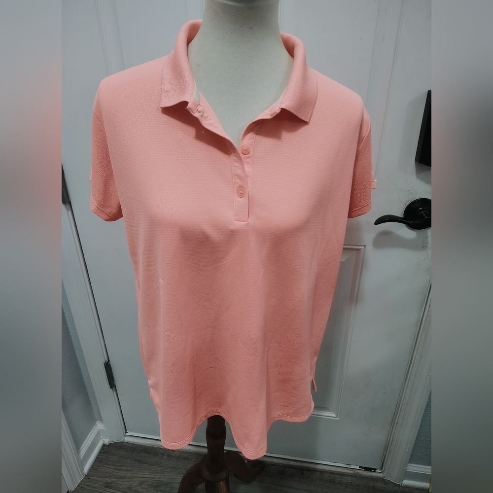 Women's Pink Polo Shirt
